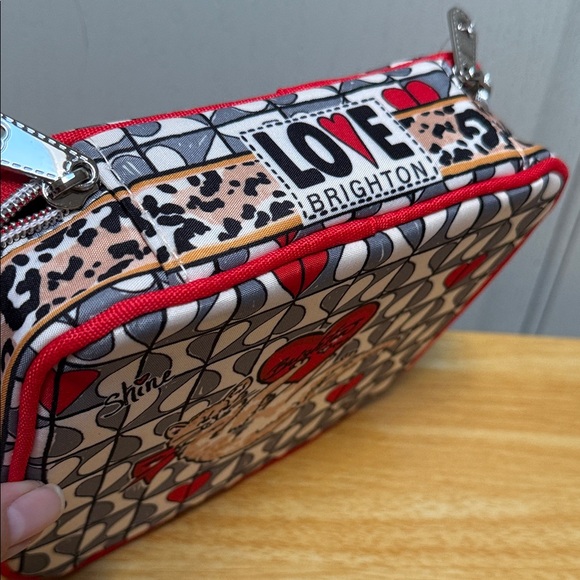 Brighton “Wild Love” Cosmetic/Jewelry Case NWT 🐈 ❤️ - Picture 9 of 17